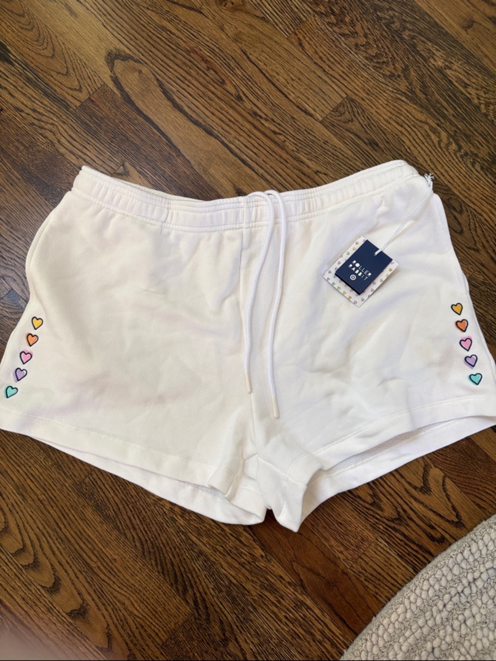 NWT Roller Rabbit target heart shorts